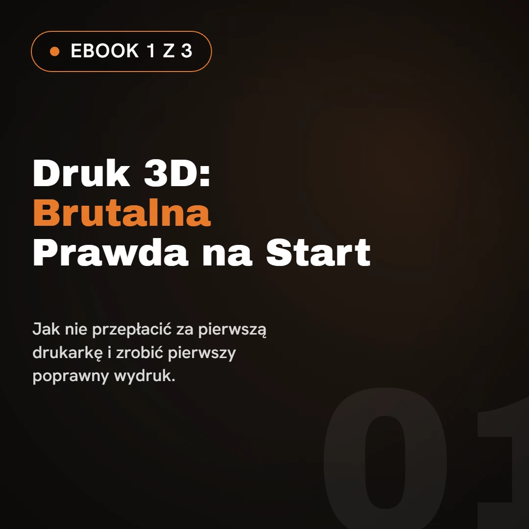 Okładka: Druk 3D na Start