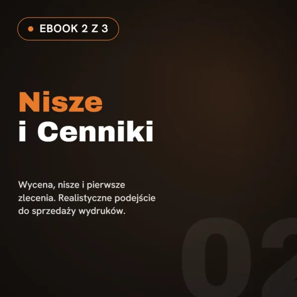 Okładka tomu 2: Nisze i cenniki
